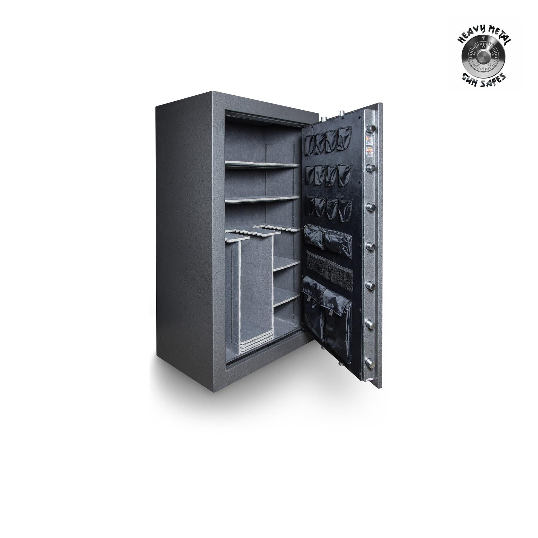 Hollon BHS45E Black Hawk Series Gun Safe Heavy Metal Gun Safes