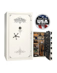 National Security Magnum NS50 Gun Safe - Gun Safe - Gloss Green / Black Chrome / Beige Velour
