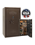 National Security Magnum NS50 Gun Safe - Gun Safe - Gloss Bronze / Black Chrome / Beige Velour