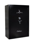 Liberty Collector textured black gun safe with SecuRam ProLogic digital lock – Heavy Metal Gun Safes New Braunfels Texas