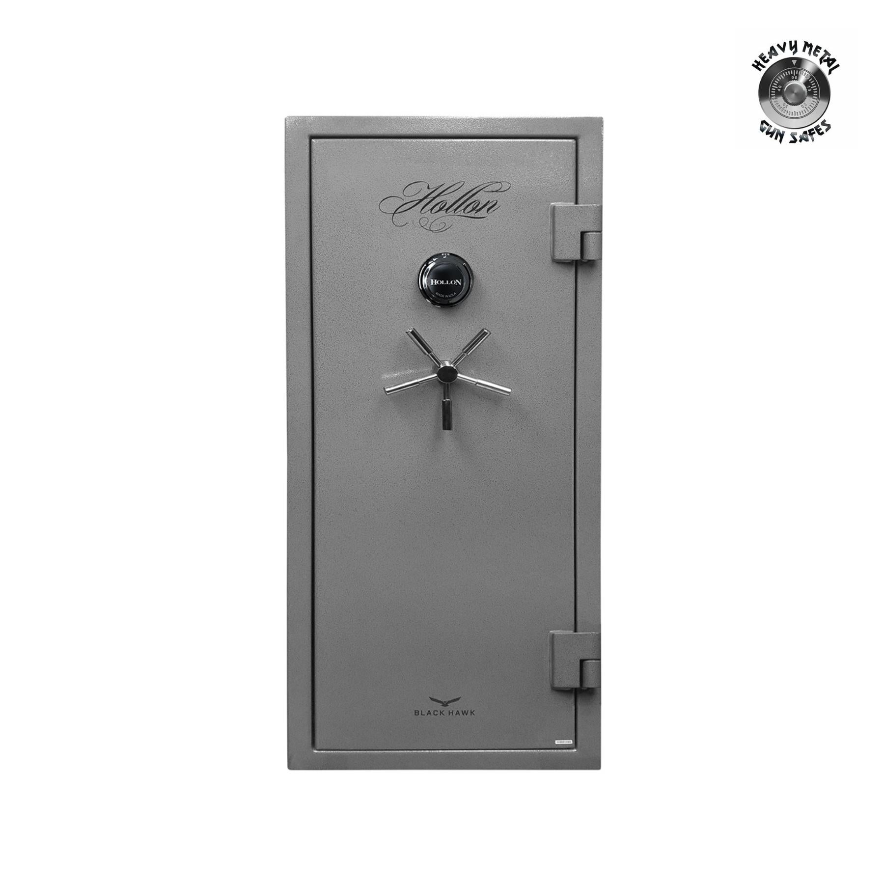 Hollon BHS16 Black Hawk Series Gun Safe Heavy Metal Gun Safes