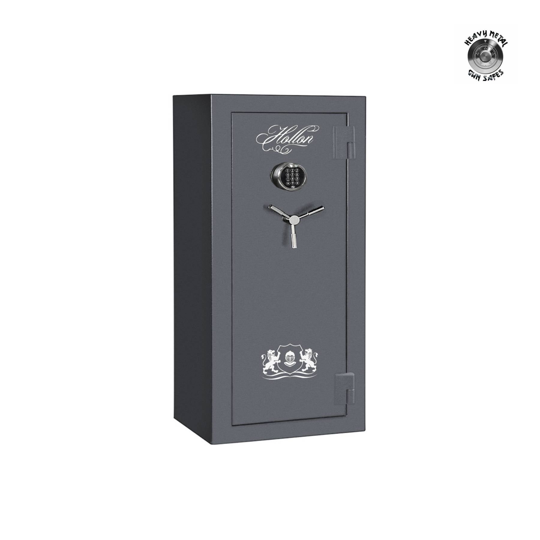Hollon CS-12 Crescent Shield Gun Safe – Heavy Metal Gun Safes