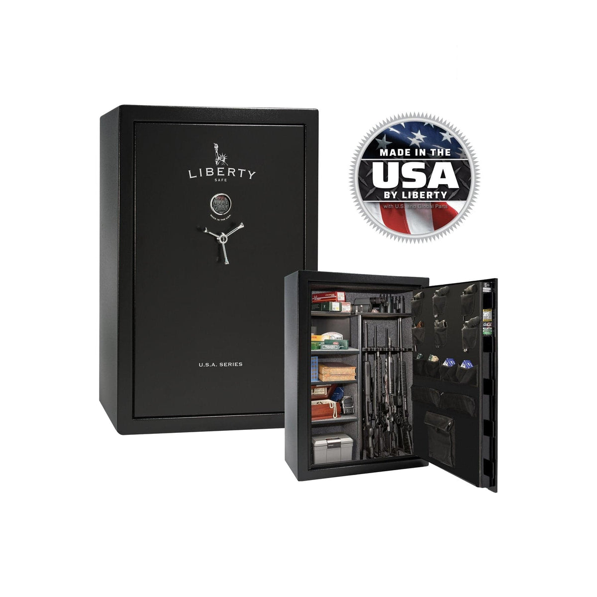 Liberty USA 48 Gun Safe – Comprehensive Firearm Security – Heavy Metal ...